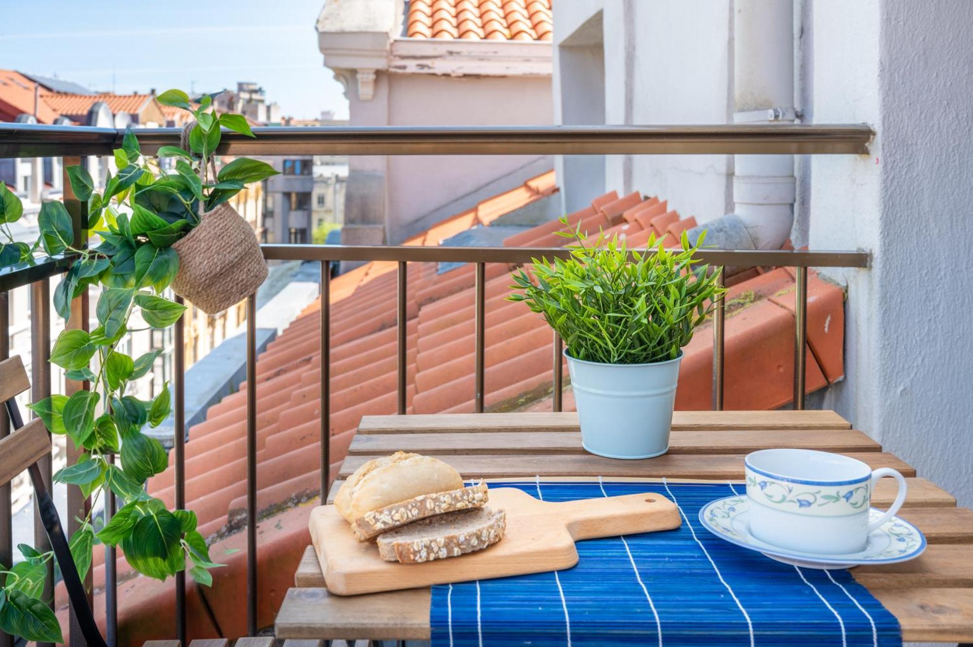 Jm8-Clasico Y Espacioso Apartamento En Pleno Centro De Сантандер Екстер'єр фото